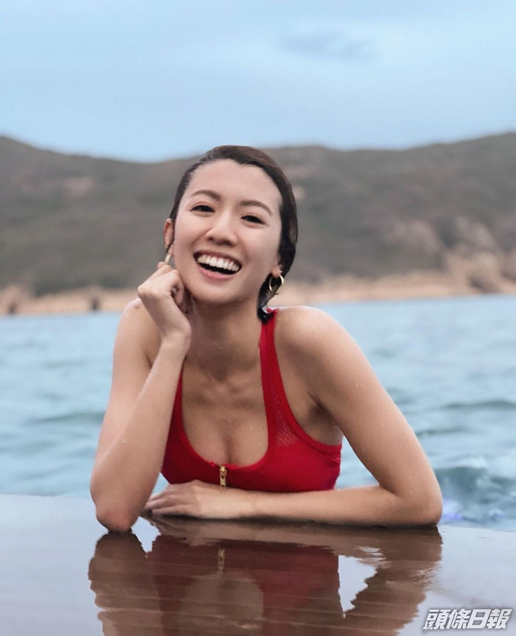 蔡思貝雖然不屬「猛料」之人。​